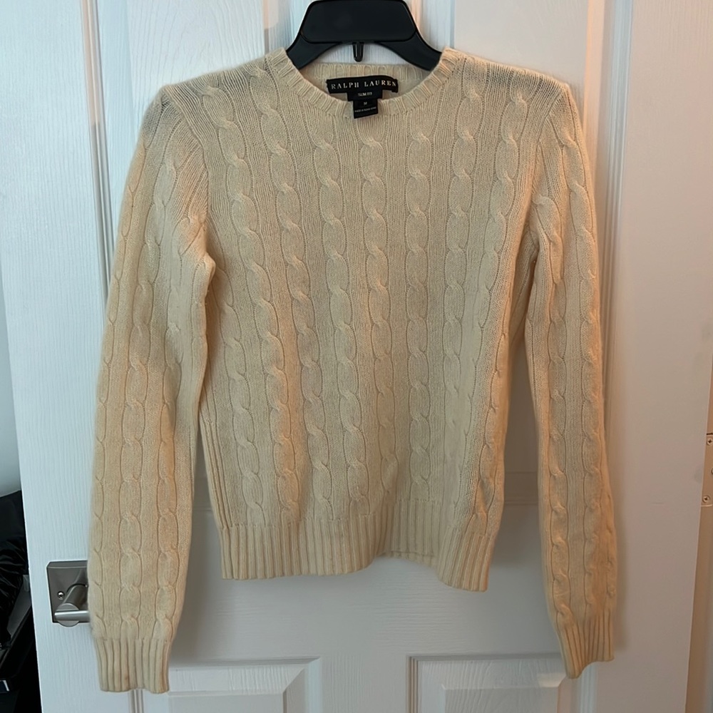 Ralph Lauren Black Label Cashmere Sweater Slim Fit